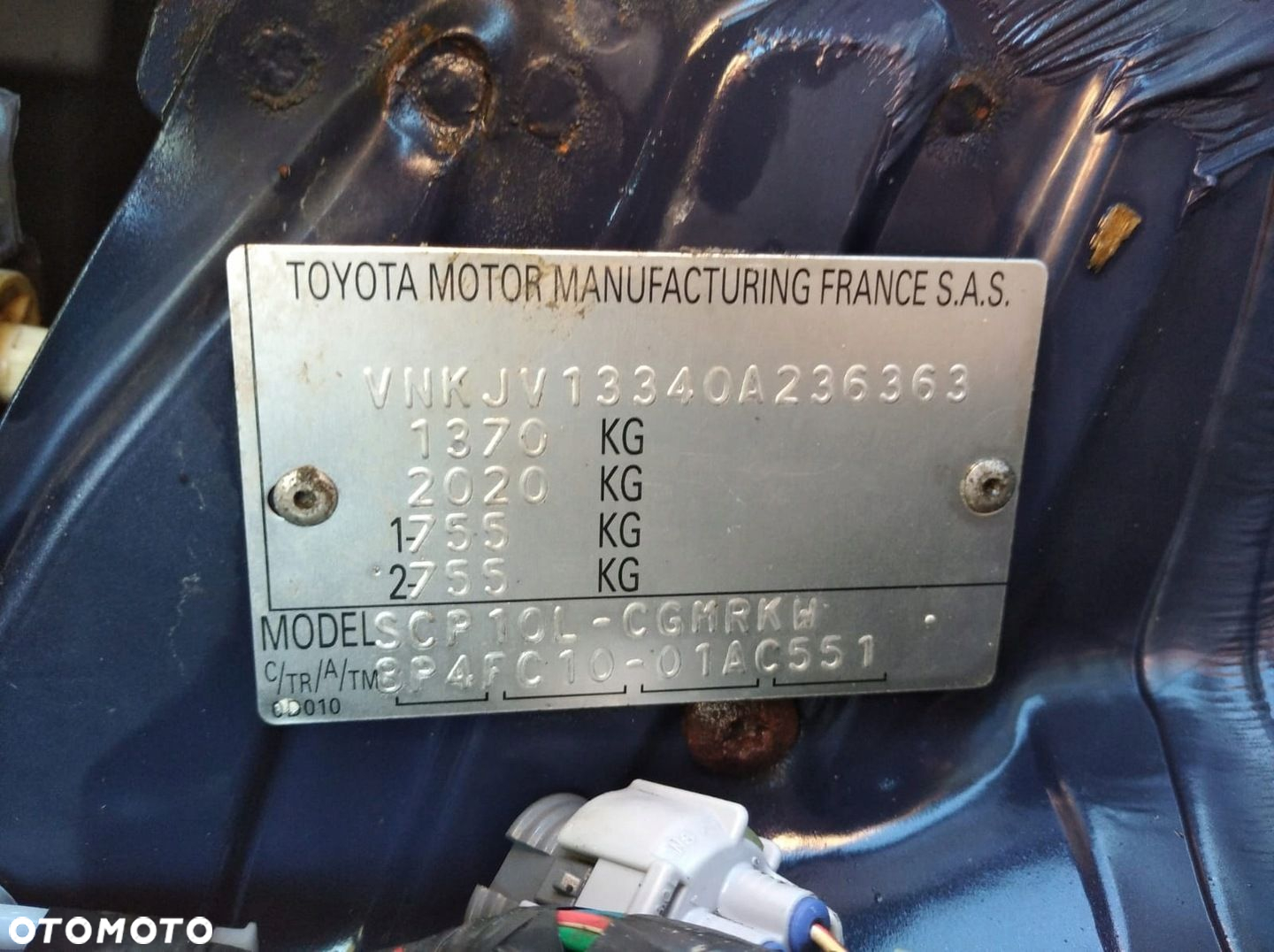 TOYOTA YARIS 1 I P1 1.0 B 1SZ-FE SKRZYNIA BIEGÓW MANUALNA - 7