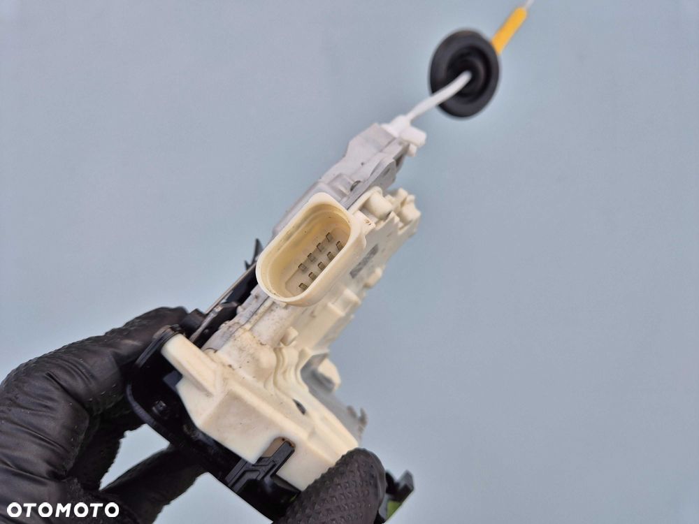 Zamek Drzwi LEWY Przód Przedni Linka Audi A3 8P 9PIN Oryg A4 A6 A8 - 4