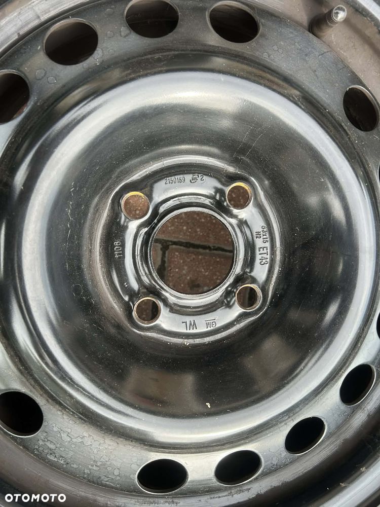 Koła Opel 4x100 6JX15 ET43 57mm A 2150159 - 5
