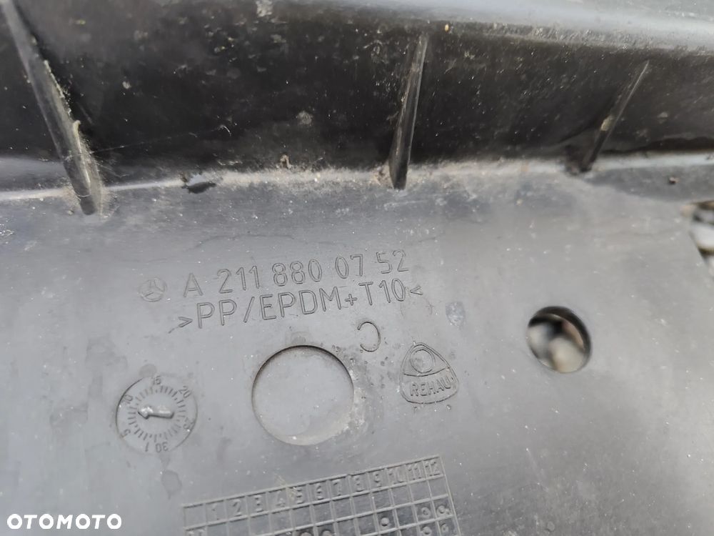 MERCEDES W211 E-klasa 02-06 Ślizg Zderzaka Mocowanie Stelaż Wspornik Zderzaka Przód - 21