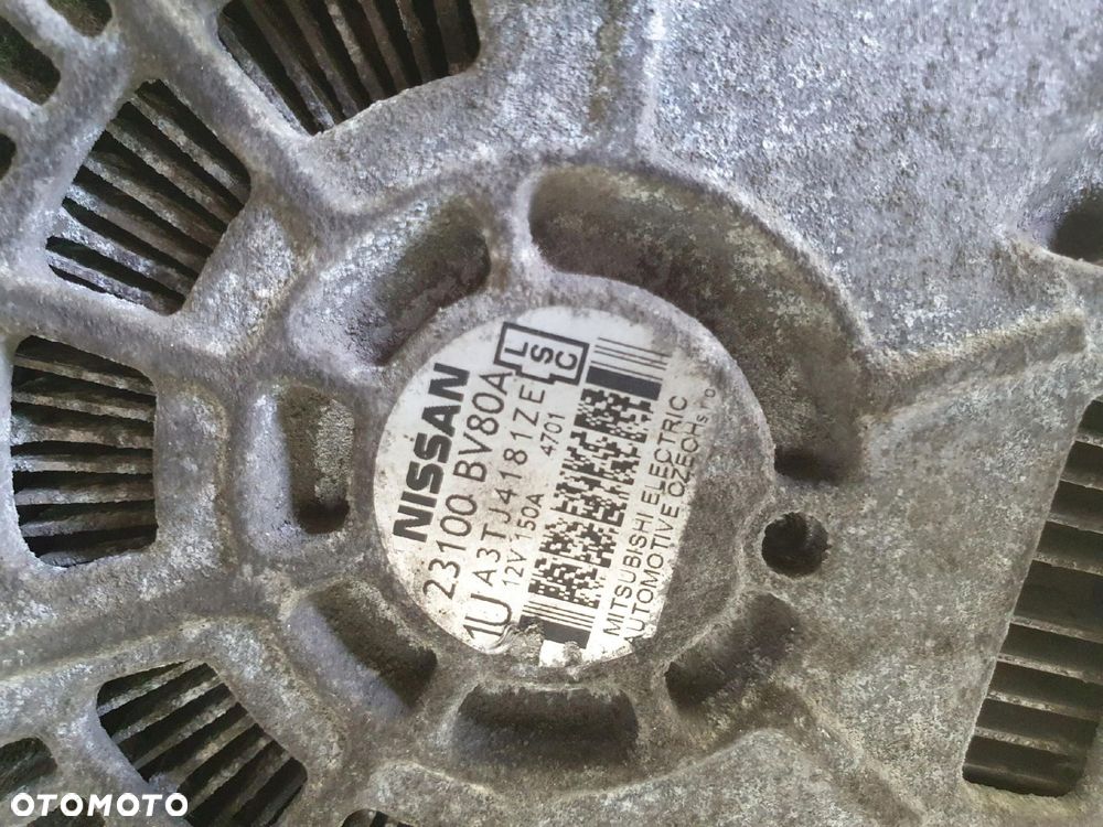 ALTERNATOR Nissan Juke I F15 lift 1.2 DiG-T _ 23100BV80A A3TJ4181ZE 150A - 9