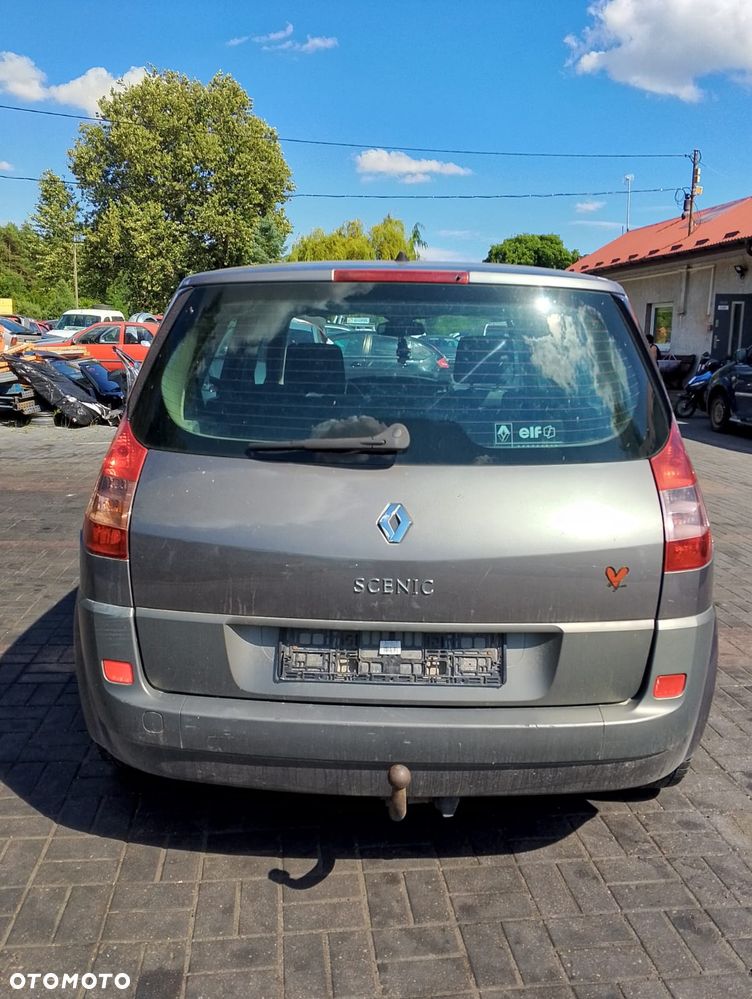 Renault Megane Scenic II (03-06r.) 1.5D 106KM. Silnik K9K 728 Skrzynia JR5 110 lakier NV603 (603).Cały na części. GWARANCJA !!! Przód Tył Zestaw Komplet Drzwi Klapa Zderzak Błotnik Maska Grill Atrapa Szyba Pas Lampa Lusterko Boczki Fotel Kanapa Kokpit Deska Rozdzielcza Przełącznik Włącznik Sterownik Przewody Wiązka Instalacja Moduł Komputer Czujnik Listwa Pompa Alternator Wtryski Głowica Rozrusznik Kompresor Sprzęgło Dwumas Silnik Skrzynia ABS Klimatyzacji Paliwa Wspomagania Kolektor Turbina Przepustnica Zawór Chłodnica Koło Hak Belka Sanki Zawieszenie Mcpherson Półoś Amortyzator Wydech Tłumik Zacisk Most - 3