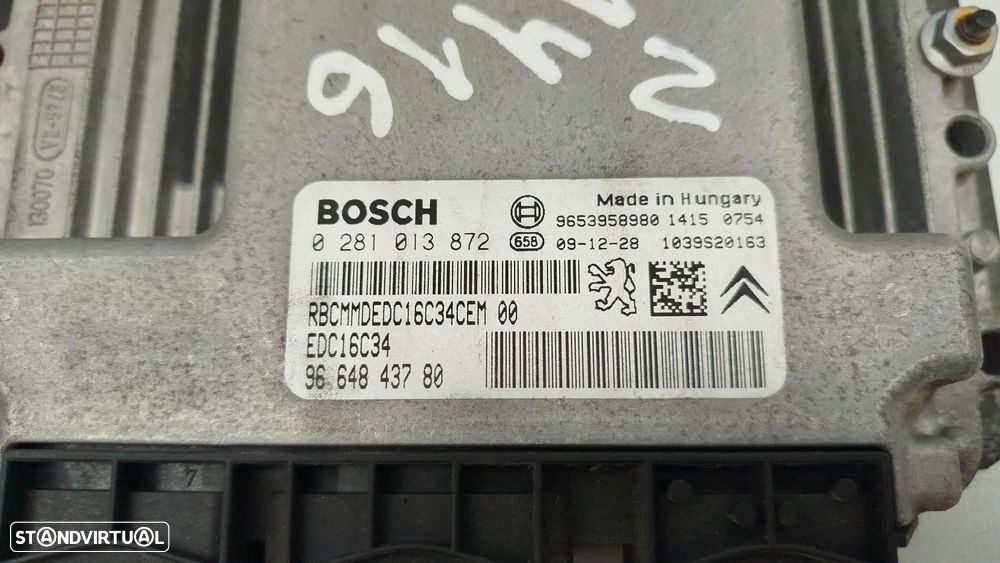 Centralina motor / ECU CITROËN Berlingo (B9) - 4