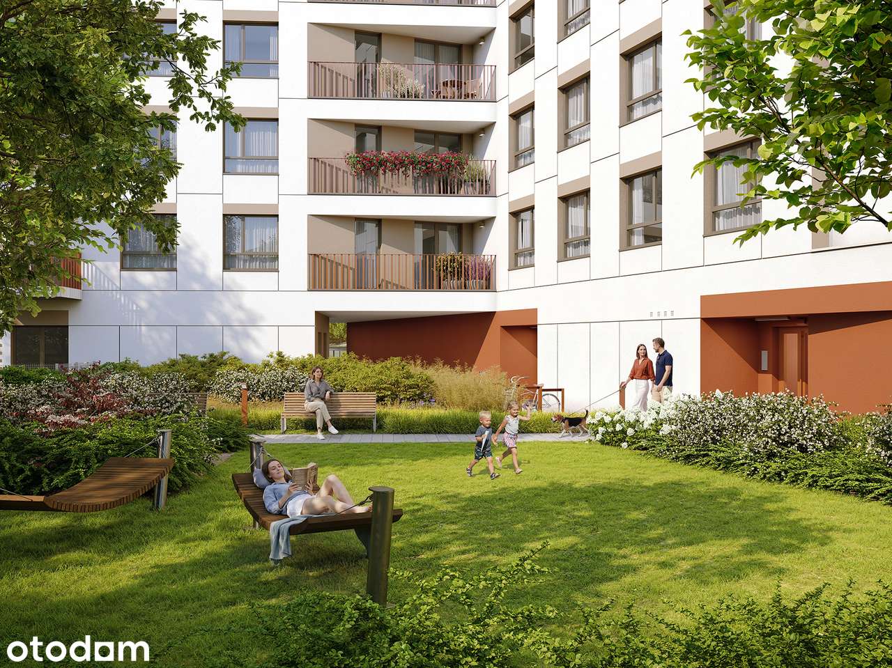 2-pokojowe mieszkanie 42m2 + balkon Bezpośrednio