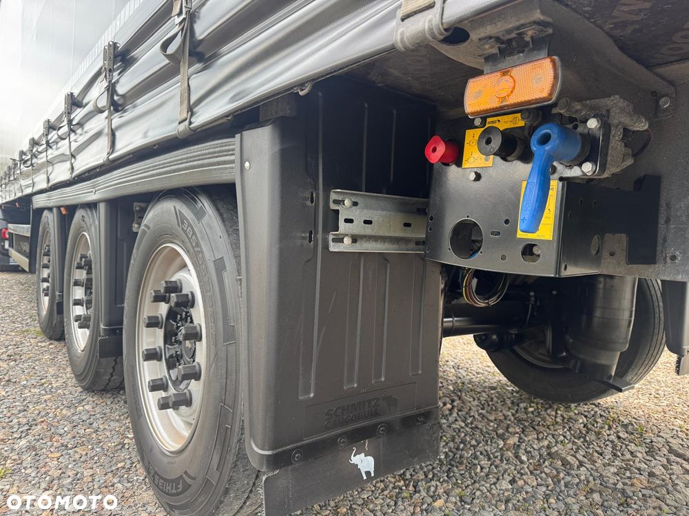 Schmitz Cargobull VARIOS- naczepa typu Standard lub Mega Dach podnoszony regulowany 5 sztuk Sprzedam. Koła 385/55R22,5 - 9