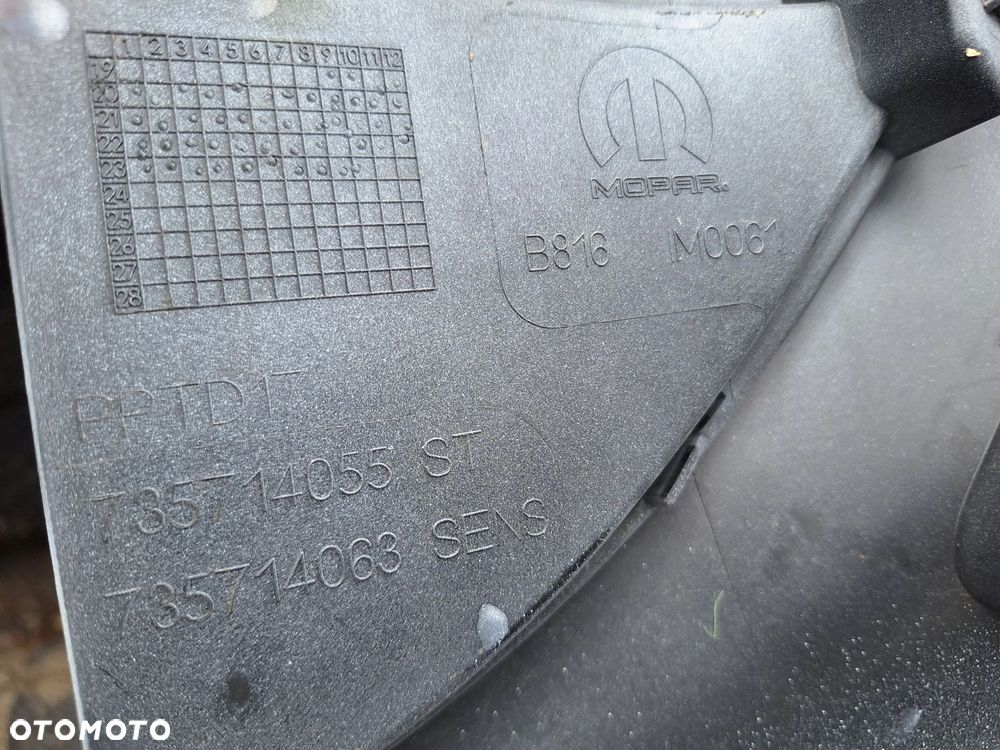 FIAT 500 II 20- 500E ZDERZAK PRZÓD PRZEDNI ORYG FIAT 735714055 WYSYŁKA 24h - 13