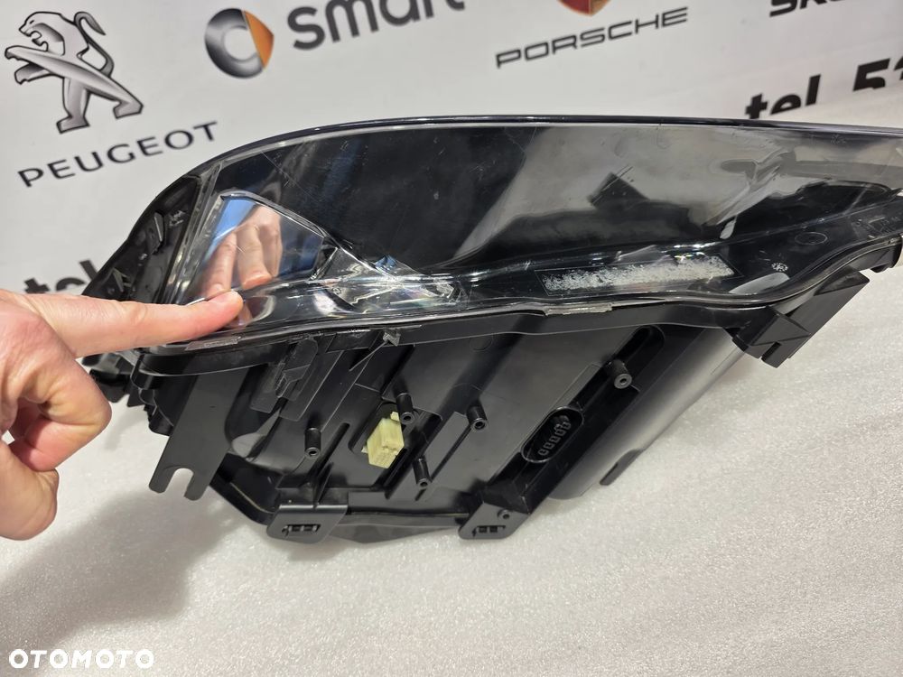BMW E60 / E61 03-07 XENON SKRĘTNY DYNAMIC PRAWY PRAWA LAMPA PRZEDNIA PRZÓD , NR AUKCJI LPP192 - 26