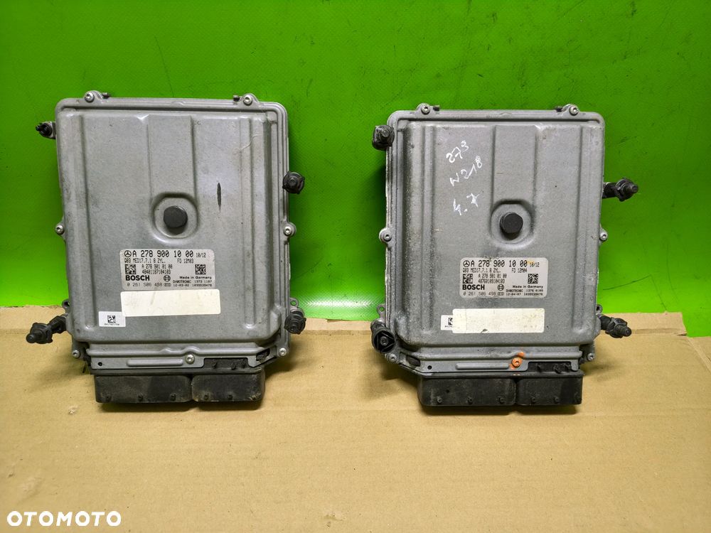 Komputer silnika w218 4.7 CLS 500 silnik 278 - 1