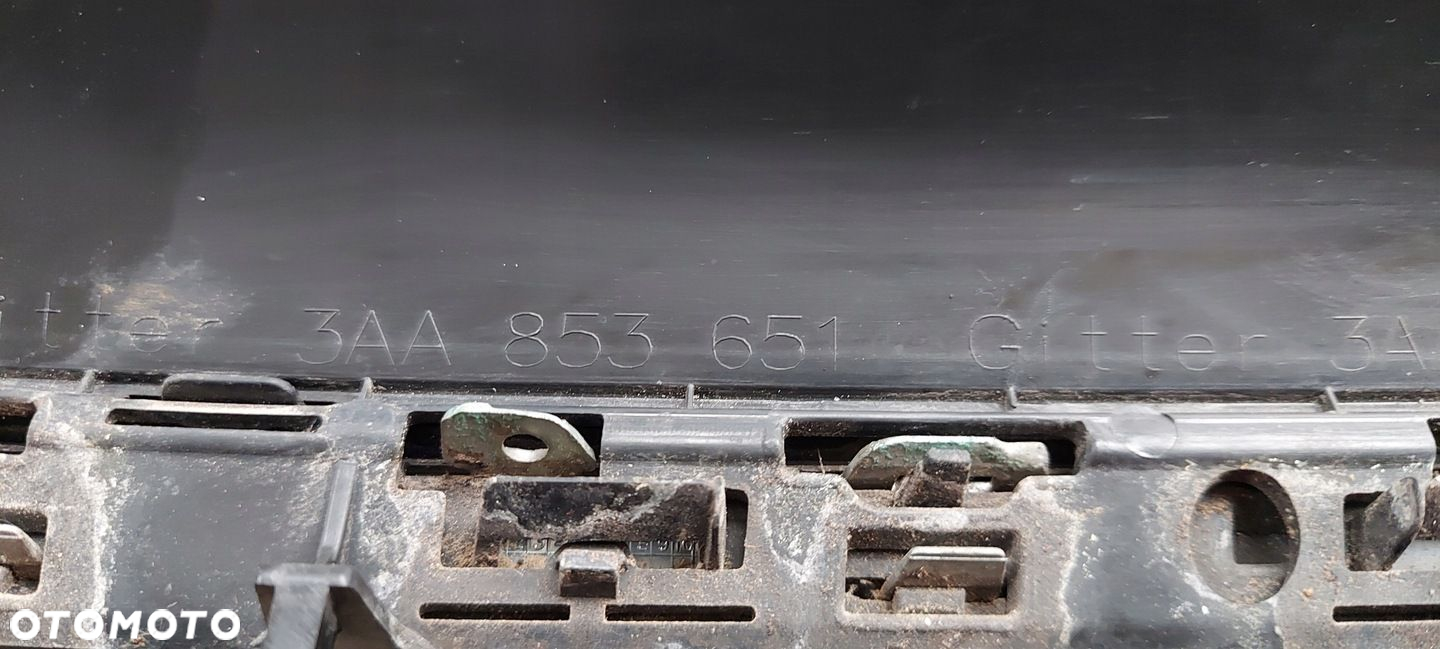 VW PASSAT B7 3AA GRILL ATRAPA PRZEDNIA 3AA853651 3AA853653 - 7
