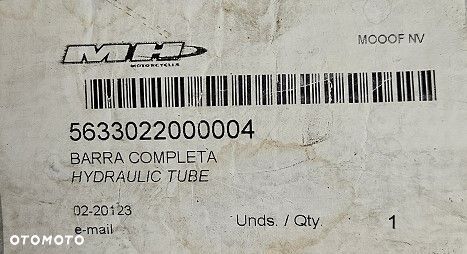 Rura laga zawieszenia MH Motorcycles RX 125, KN1, MH7  5633022000004 - 11