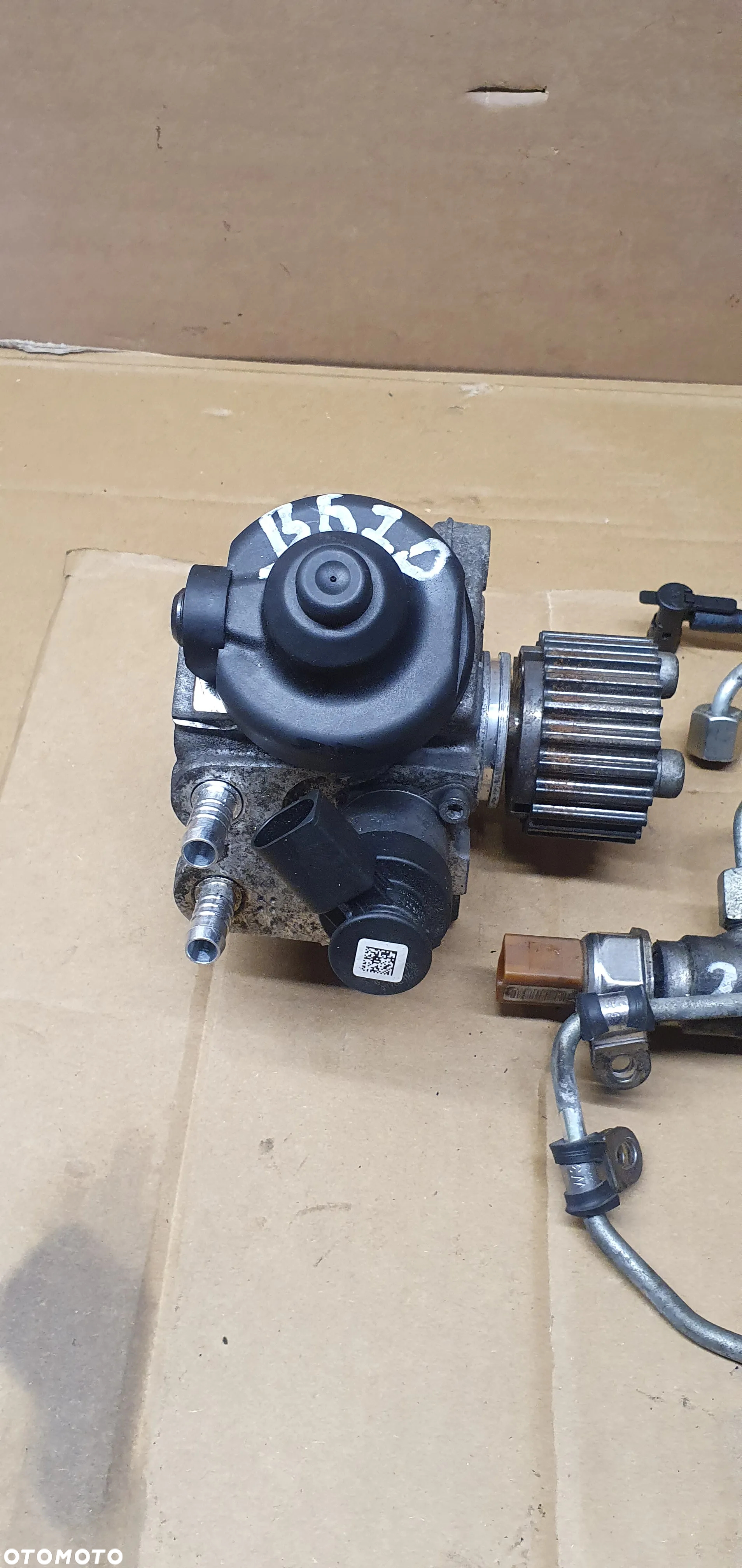 Wtryskiwacze wtryski układ wtryskowy paliwa zestaw pompa listwa wtryski pompka VW Passat B6 2.0 TDI Common Rail - 7