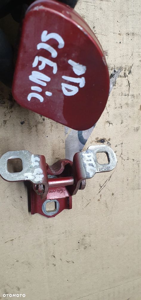 Zawias zawiasy drzwi prawy tył para Renault Scenic II - 4