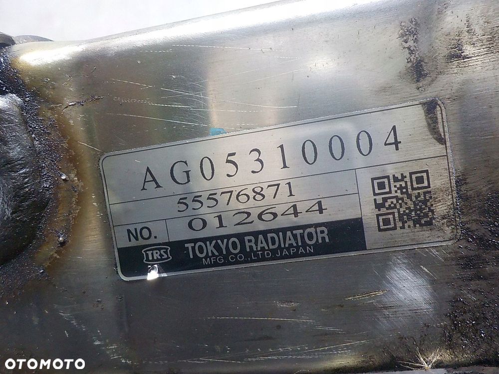OPEL ASTRA J CHŁODNICA SPALIN 55576871 AG05310004 - 2