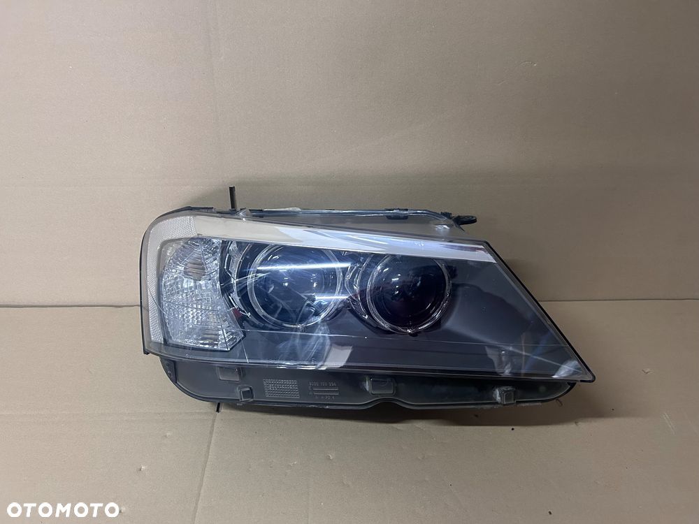 LAMPA PRAWA BMW X3 F25 X4 F26 BI XENON NIESKRETNY PRZÓD PRZEDNIA
