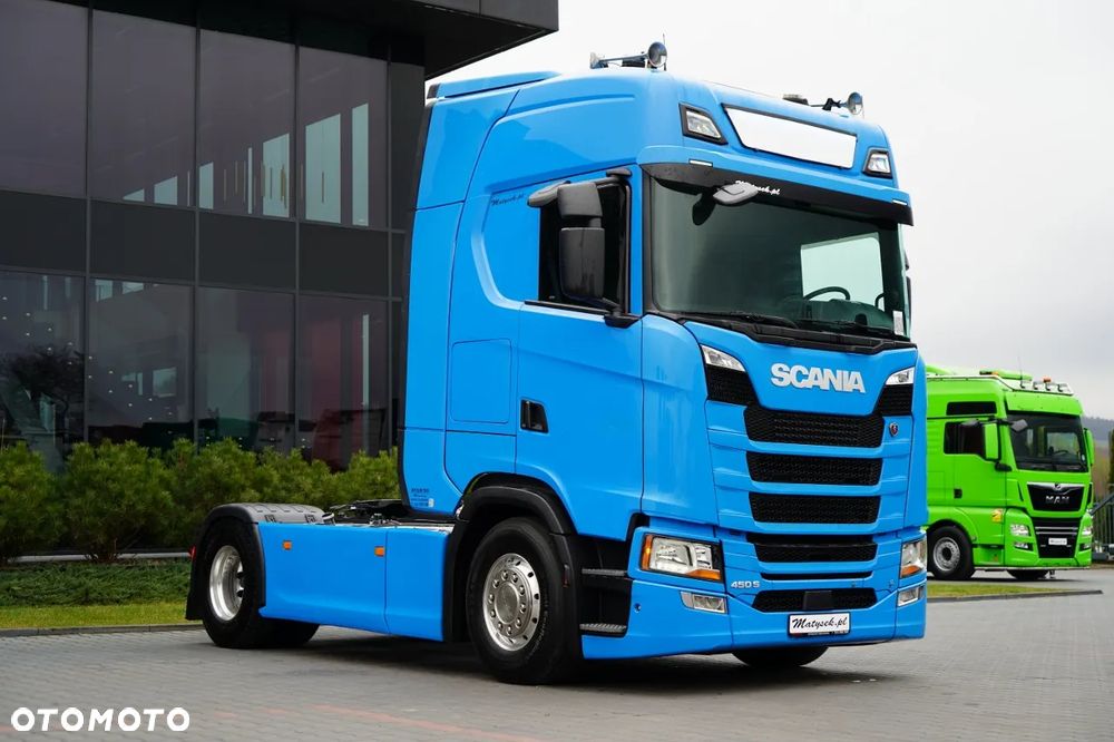 Scania S 450 / RETARDER / KLIMA POSTOJOWA / ALUFELGI / OPONY 100% - 2