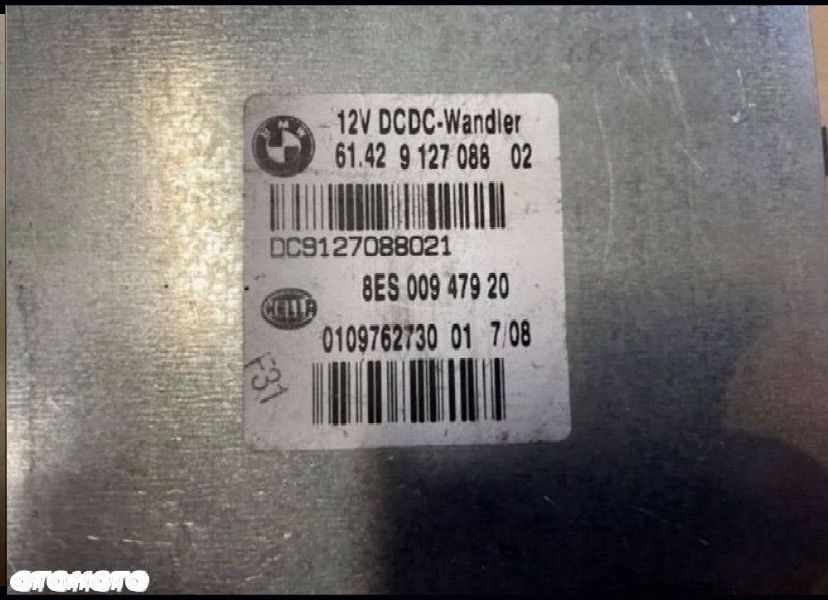 9127088 moduł napięcia dcdc Bmw 3 e90 e91 e92 5 e60 e61 - 2