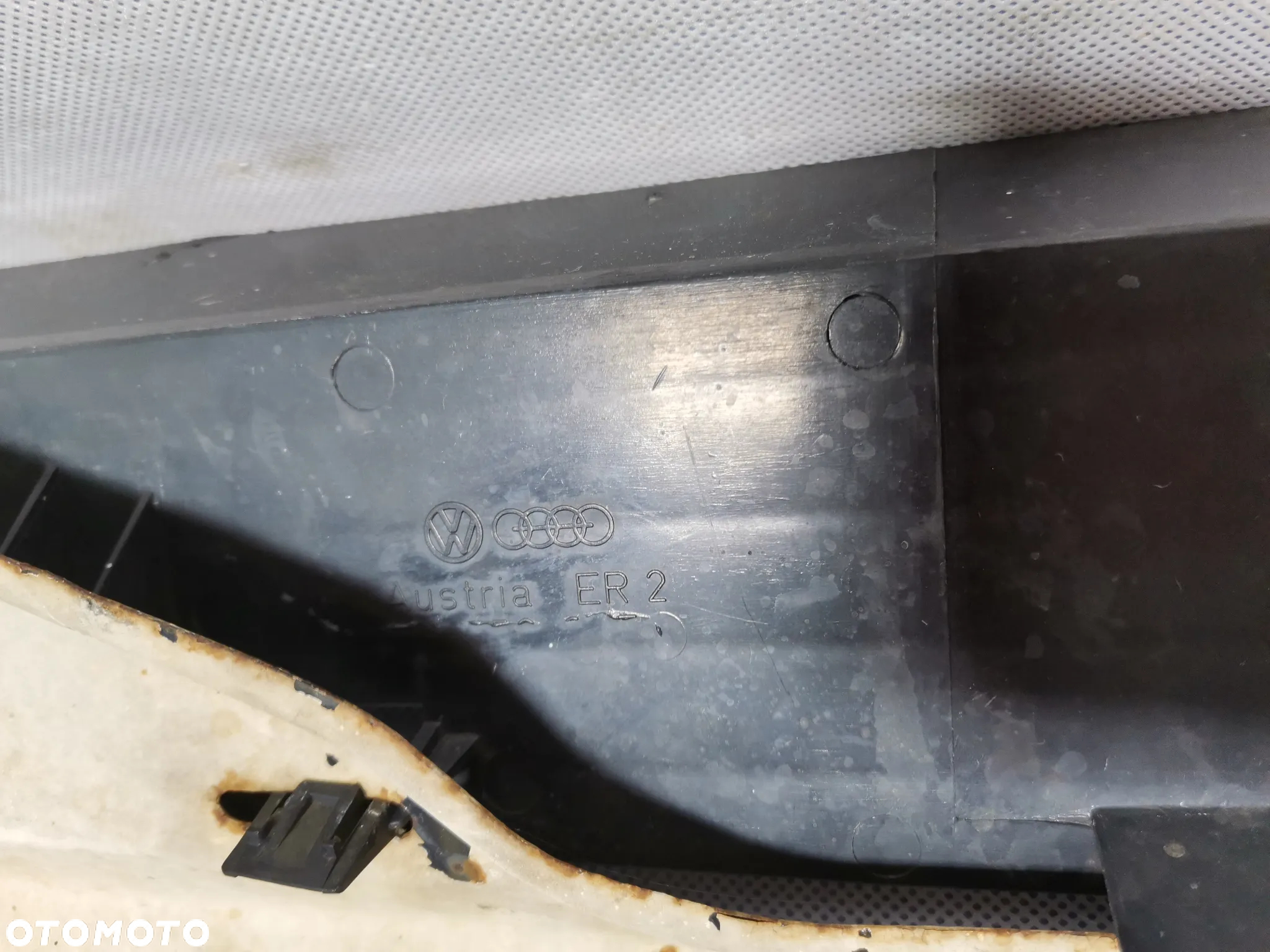 Zderzak Spoiler Blacha osłona Pas przedni VW GOLF 2 II MK2 83-89 Oryginał - 9