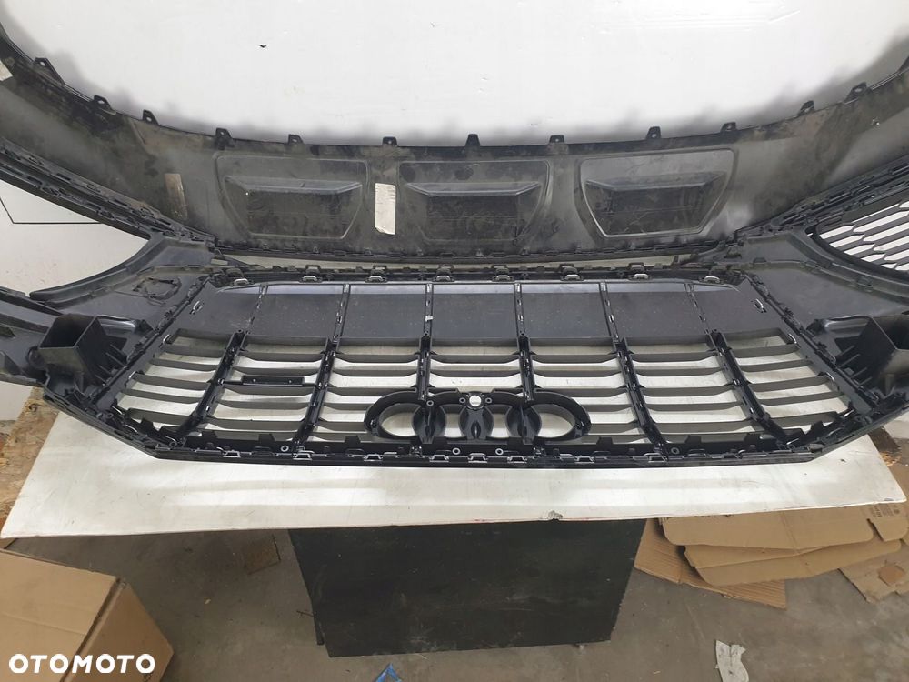 ZDERZAK AUDI Q7 4M 4M0 II S-LINE 2019-2024 ORYGINAŁ OE LIFT PO LIFCIE GRIL - 6