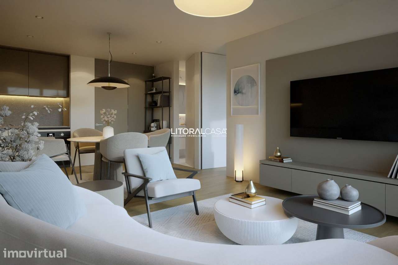 Apartamento T1 | Novo | Centro de Aveiro com Varanda e Estacionamento - Grande imagem: 2/18