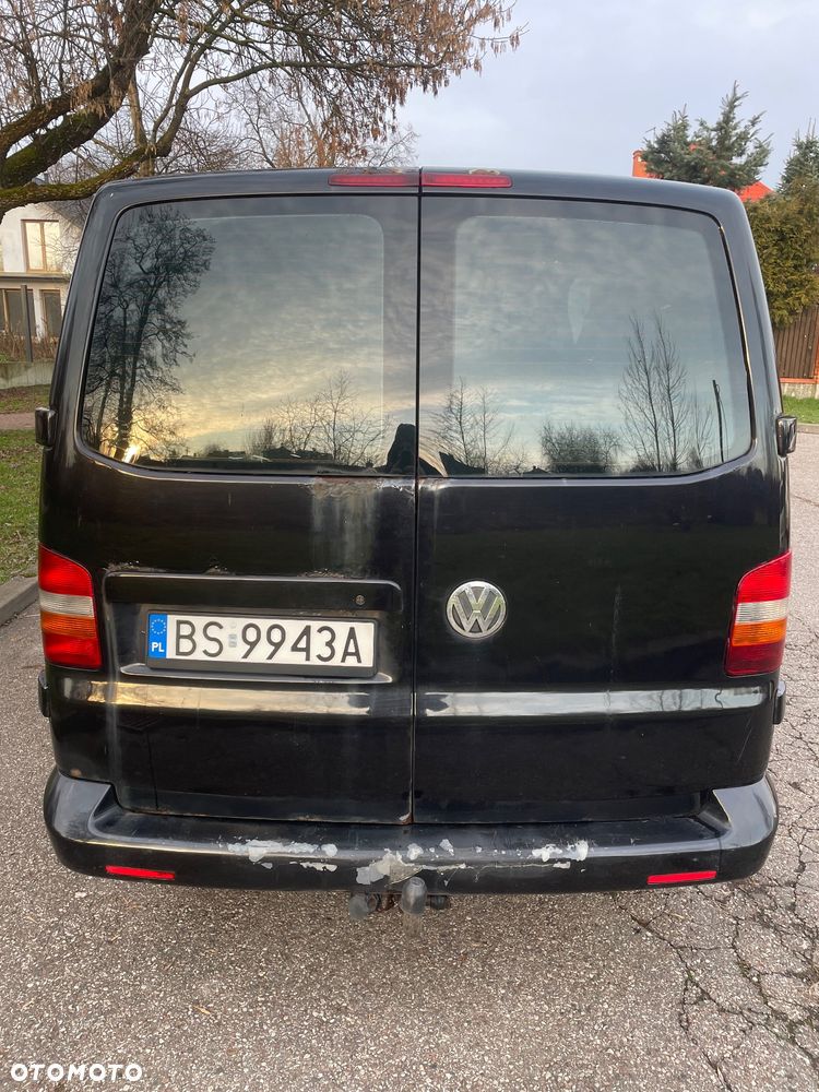 Volkswagen VW T5 2.5 131 KM long webasto klima hak 3 miejsca volkswagen transporter - 6