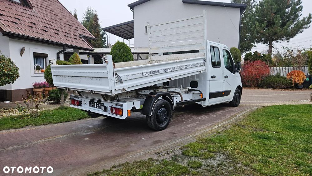 Renault MASTER 2.3 DCI150 KM WYWROTKA KIPER DUBEL KABINA MOVANO DOKA 6 OSÓB SKRZYNIA  KLIMA - 7