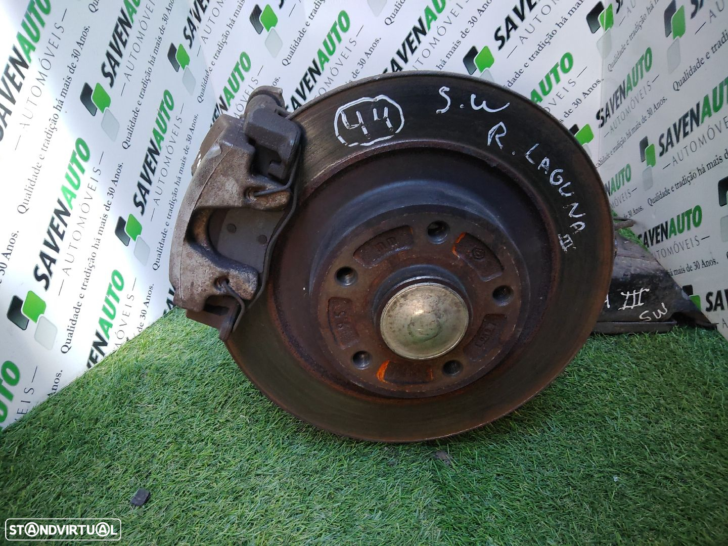 Eixo Traseiro Discos Renault Laguna Iii Sport Tourer (Kt0/1) - 2