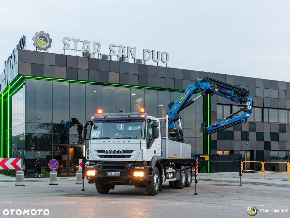 Iveco TRAKKER 410 6x4 PALFINGER PK 36002 HDS Fly Jib Żuraw - 7