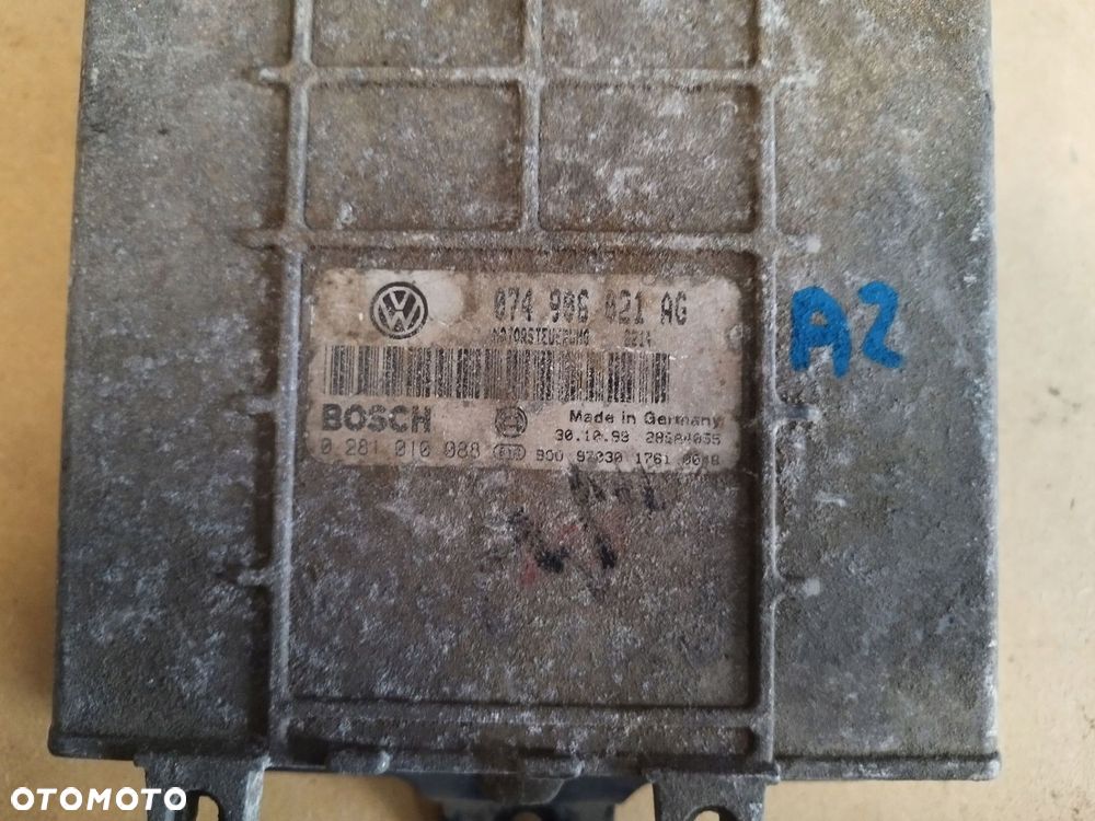 KOMPUTER STEROWNIK SILNIKA VOLKSWAGEN LT 2.5 TDI 074906201AG - 2