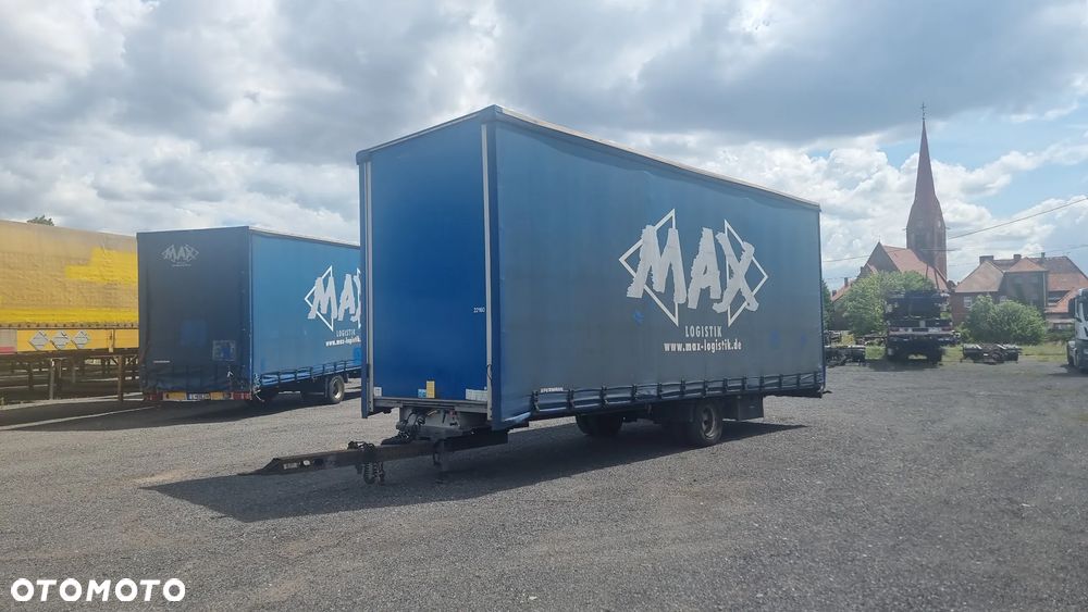 Inny TANDEM JUMBO 7.80x3.10m  17.5 KOŁA 2011rok FIRANKA 1ośiowa MOŻLIWOŚĆ TRANSPORTU - 3