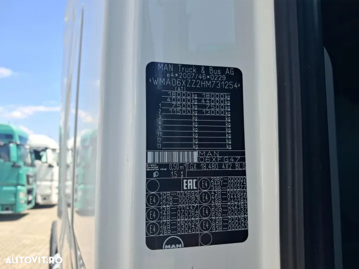 MAN tgx 18.480 xxl bls automat retarder - 29