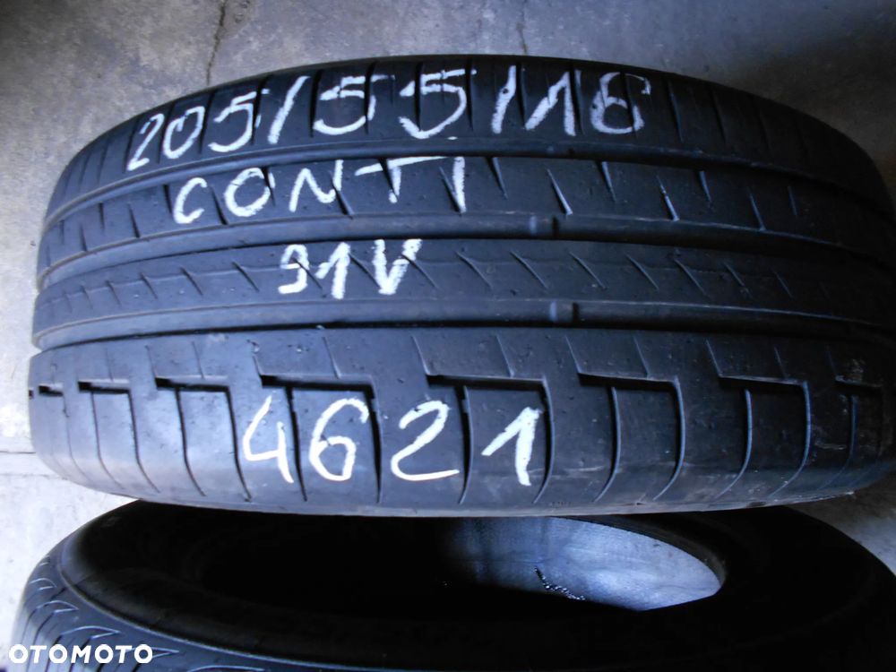 OPONY 205/55R16 CONTINENTAL PREMIUM CONTACT 6 DOT 4621 7.8mm - 2