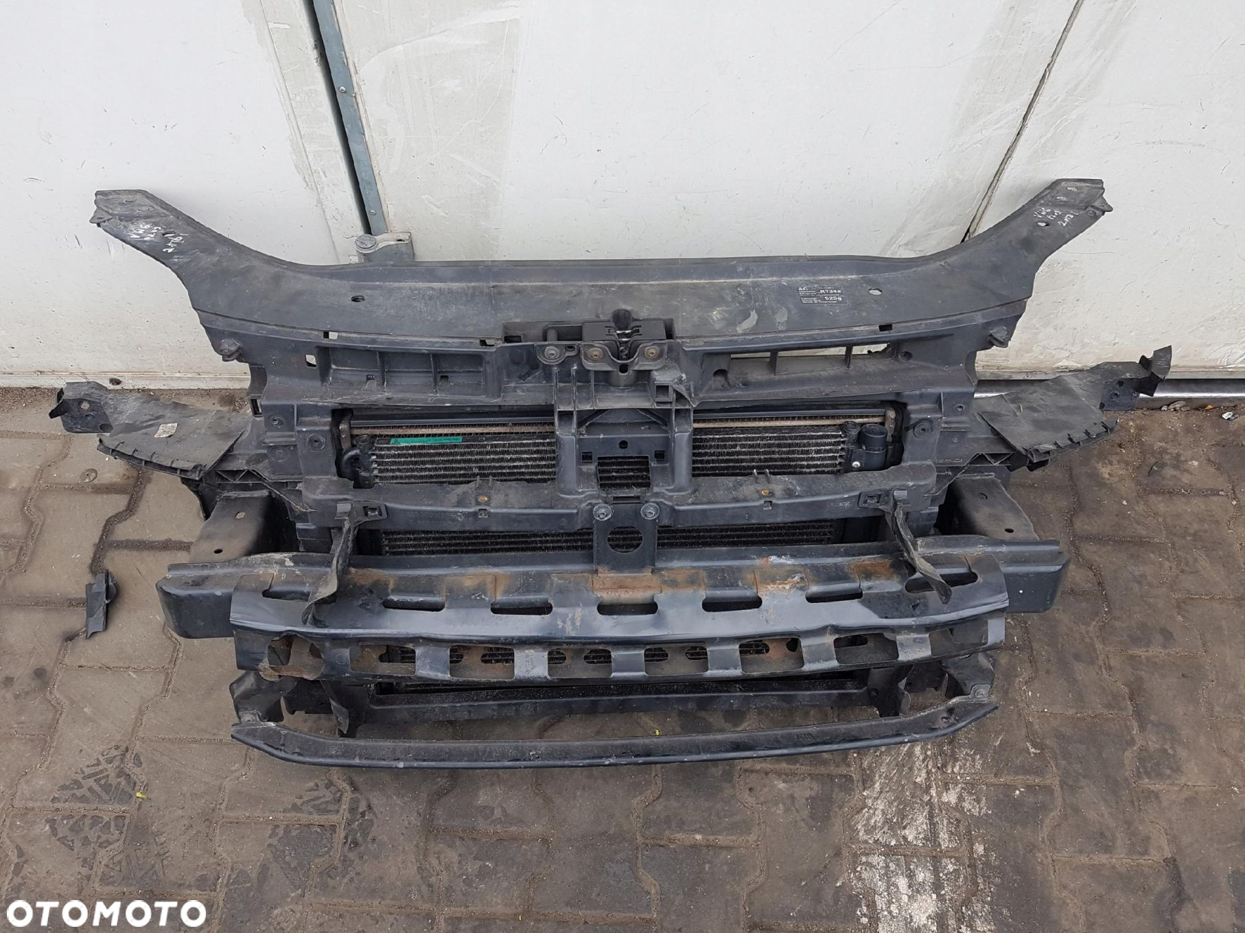 VW GOLF 6 VI PLUS 09-13r 2.0 TDI PAS PRZEDNI CHŁODNICE WENTYLATORY - 2