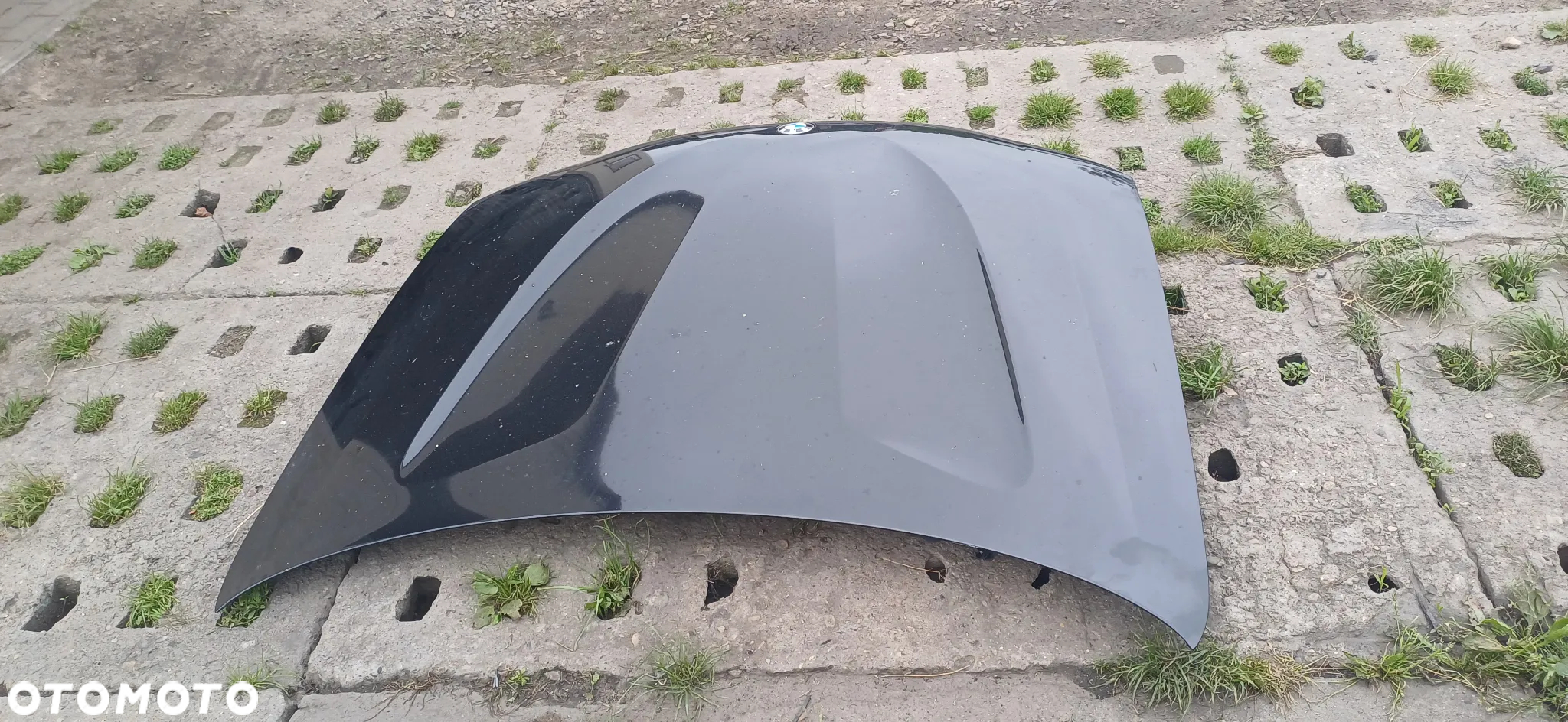 BMW X3 F25 X4 F26 475 BLACK SAPPHIRE MASKA PRZEDNIA CZARNA POKRYWA SILNIKA - 5