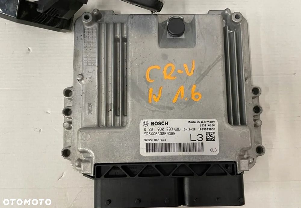 ZESTAW KOMPUTER HONDA CR-V IV 1.6D 12-15 37820-RSX-G03 0281030793 - 2