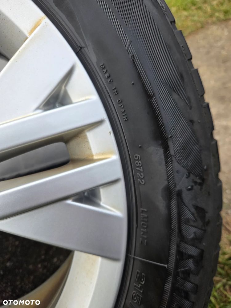 Felga aluminiowa VW Passat B8 GTE 4 motion 17 Cali 3G0601025AB 7Jx17H2 ET 38 3G0601025AB8Z8 - 5