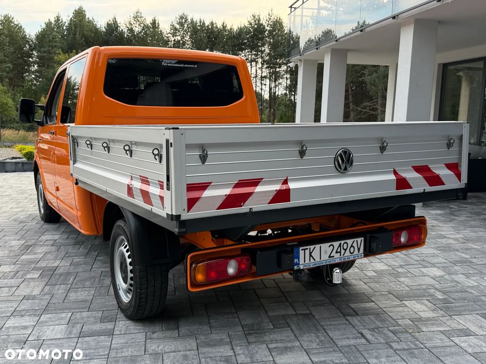 Volkswagen Transporter T6 Doka 6 osób / Oryginalny stan / Serwis tylko w Aso / Stan jak nowego / Fv23% - 8