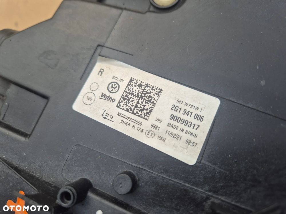 VW Polo VI lampa prawa.Oryginał.2017-2021.Zwykła. - 8