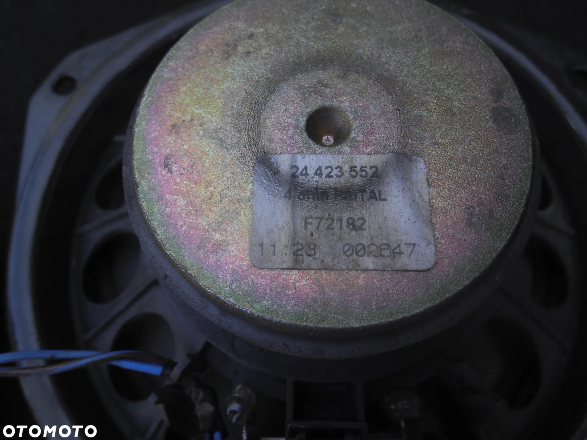 GŁOŚNIK PRAWY LEWY OPEL VECTRA C 24423552 POSIADAM 7 SZT - 5