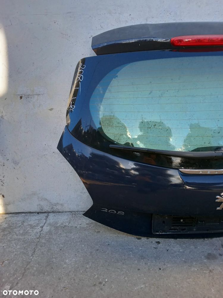 PEUGEOT 208 I  LIFT 15-19 KLAPA TYŁ TYLNA BAGAŻNIKA - 2