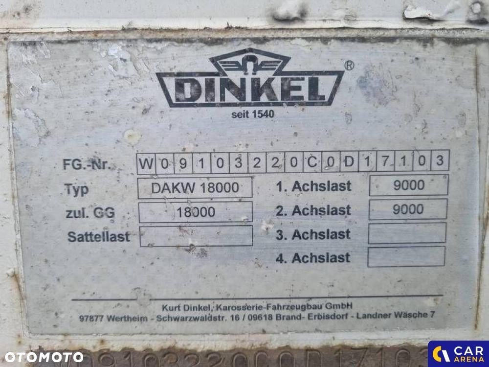 Dinkel DAKW 18000 - 10