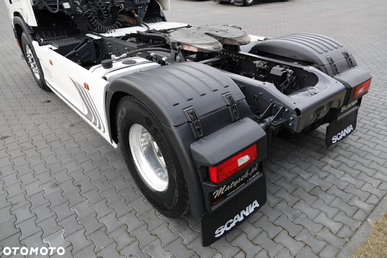 Scania R 500 / RETARDER / NISKA KABINA / CAŁA NA PODUSZKACH / HYDRAULIKA / PO KONTRAKCIE SERWISOWYM - 14