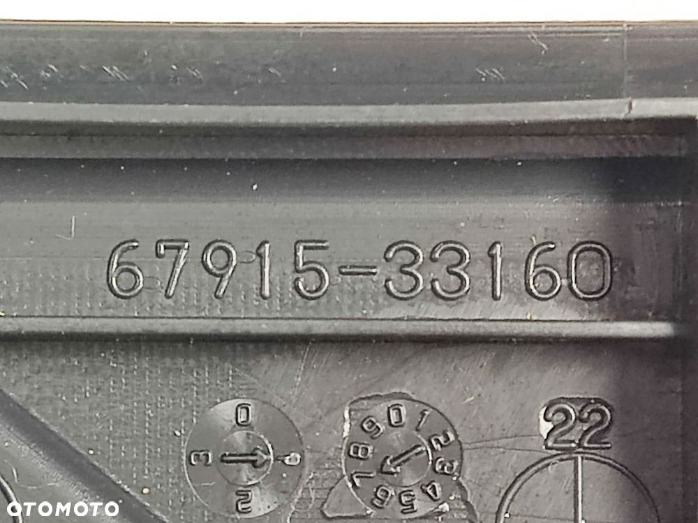 LEXUS ES gen VII od 2018r Listwy Progowe Nakładki - 20