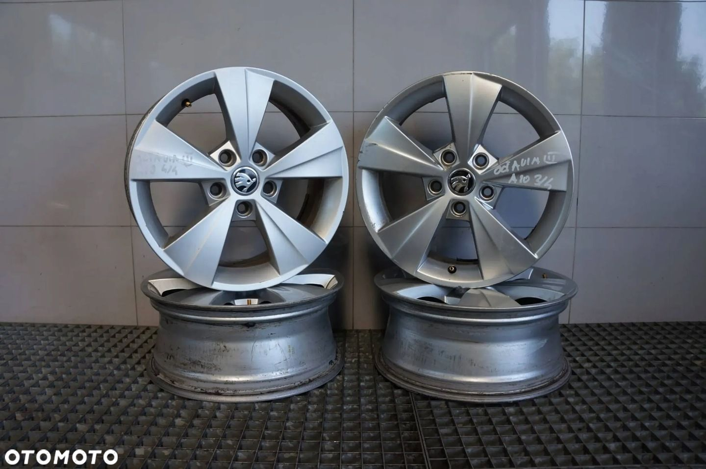 FELGA FELGI ALUMINIOWE ALUFELGI R16 5X112 SKODA OCTAVIA III 6,5 ET46 - 2