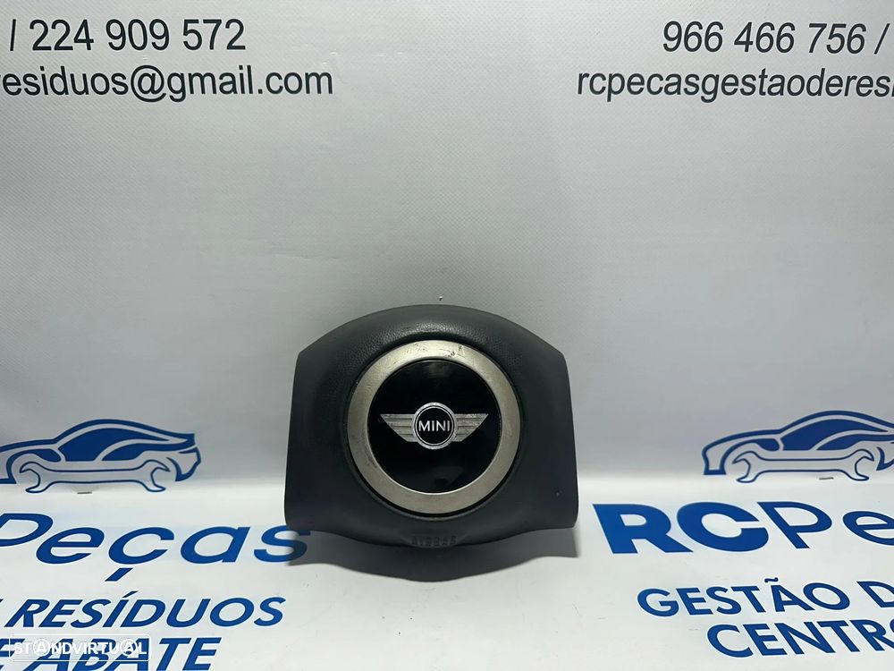 .Airbag Volante 2 Braços BMW Mini Cooper One S D R50 R52 Cabrio R53 6760366 2001 - 2007 - 4