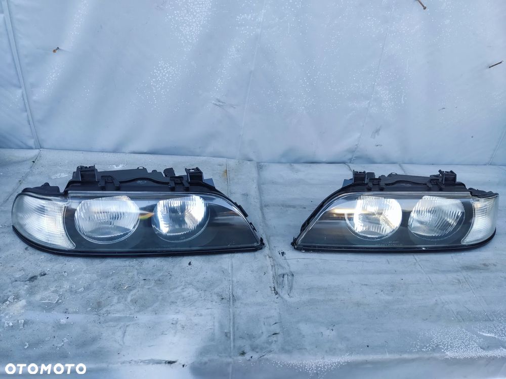 BMW 7 E39 LAMPA PRZEDNIA LEWA PRAWA H7 EUROPA - 1