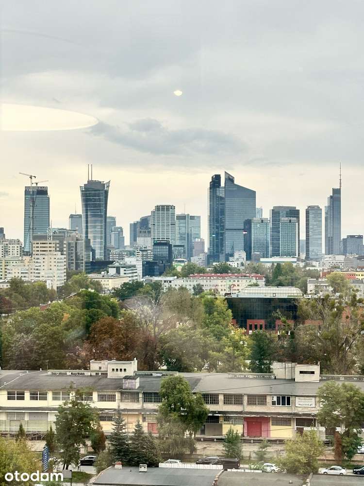 NOWA Elegancka kawalerka z widokiem na panoramę miasta i klimatyzacja