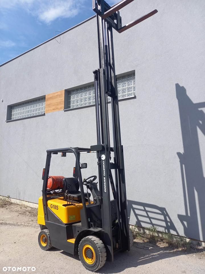 Daewoo G18S, 2005 r., Triplex 4,75m, przesuw - 2