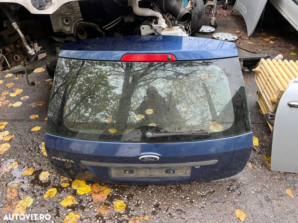 Haion portbagaj Ford Fiesta MK5 facelift albastru 4 usi 2005-2009