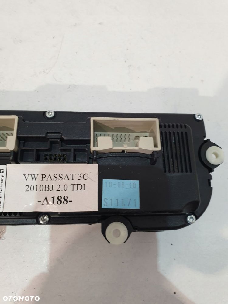 panel klimatyzacji nawiewu 5k0907044dg vw passat b7 2.0tdi 11r - 8