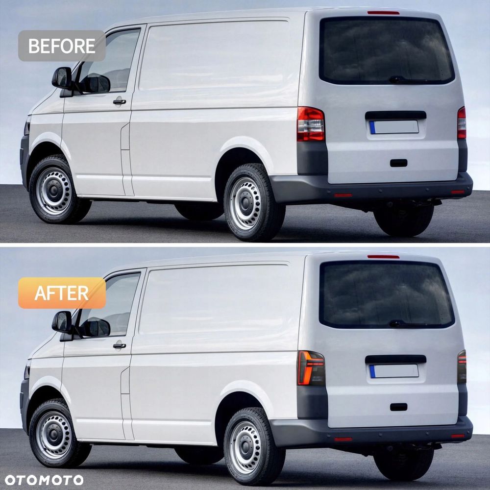Lampy tyl Dynamiczne Led T6-look Vw T5 Transporter Multivan Caravelle 03-15 - 15
